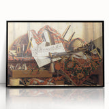 Baroque Still Life: Classic Art Print with Rich Symbolic Details