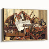 Baroque Still Life: Classic Art Print with Rich Symbolic Details