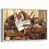 Baroque Still Life: Classic Art Print with Rich Symbolic Details