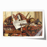 Baroque Still Life: Classic Art Print with Rich Symbolic Details