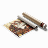 Baroque Still Life: Classic Art Print with Rich Symbolic Details