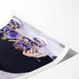 Impressionist Portrait - Lady at the Tea Table by Cassatt, Elegant Wall Art