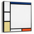 Geometric Composition - Minimalist Modern Wall Art in Primary Colors