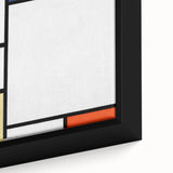 Geometric Composition - Minimalist Modern Wall Art in Primary Colors