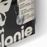 Melanie 1971 Concert Poster - Retro Music Wall Art
