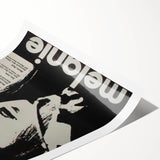 Melanie 1971 Concert Poster - Retro Music Wall Art