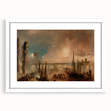 Romanticism Art: Burning of Parliament - Famous Romantic Era Painting