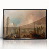 Romanticism Art: Burning of Parliament - Famous Romantic Era Painting