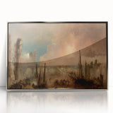 Romanticism Art: Burning of Parliament - Famous Romantic Era Painting