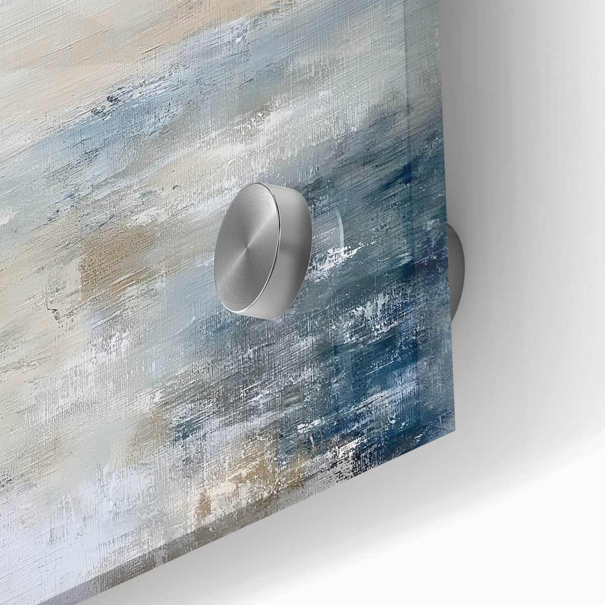 Coastal Serenity Living Room Wall Art – Abstract Canvas Print