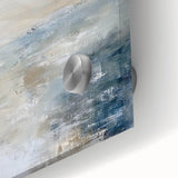 Coastal Serenity Living Room Wall Art – Abstract Canvas Print