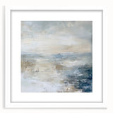 Coastal Serenity Living Room Wall Art – Abstract Canvas Print