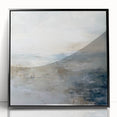 Coastal Serenity Living Room Wall Art – Abstract Canvas Print