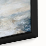 Coastal Serenity Living Room Wall Art – Abstract Canvas Print