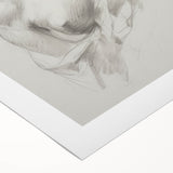 Abstract figurative rolled canvas artwork showcasing vibrant colors and dynamic shapes, ideal for modern decor. Comes securely packaged in a protective tube.