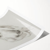 Abstract figurative art print showcasing vibrant colors and dynamic shapes, rolled for shipping in a durable tube, perfect for modern home decor.