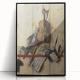 Baroque Musical Still Life: Classic Art Print with Timeless Elegance