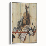 Baroque Musical Still Life: Classic Art Print with Timeless Elegance