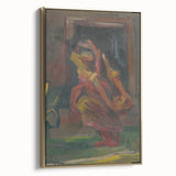 Expressionist Art - Seated Woman by Arnold Peter Weisz-Kubínčan