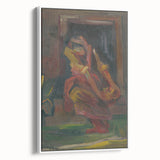 Expressionist Art - Seated Woman by Arnold Peter Weisz-Kubínčan