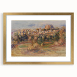 Impressionist Landscape - La Gaude by Pierre-Auguste Renoir Print