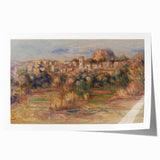 Impressionist Landscape - La Gaude by Pierre-Auguste Renoir Print