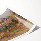 Impressionist Landscape - La Gaude by Pierre-Auguste Renoir Print