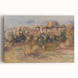 Impressionist Landscape - La Gaude by Pierre-Auguste Renoir Print