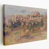 Impressionist Landscape - La Gaude by Pierre-Auguste Renoir Print