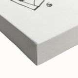 Modern Wall Art - Abstract Black & White Woman Illustration for Minimalist Decor