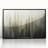 Elegant Botanical Living Room Wall Art – Nature Canvas Print