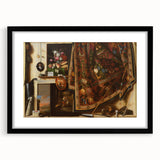 Baroque Still Life: Classic Art Print with Lavish Detail and Elegance