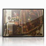 Baroque Still Life: Classic Art Print with Lavish Detail and Elegance