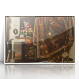 Baroque Still Life: Classic Art Print with Lavish Detail and Elegance