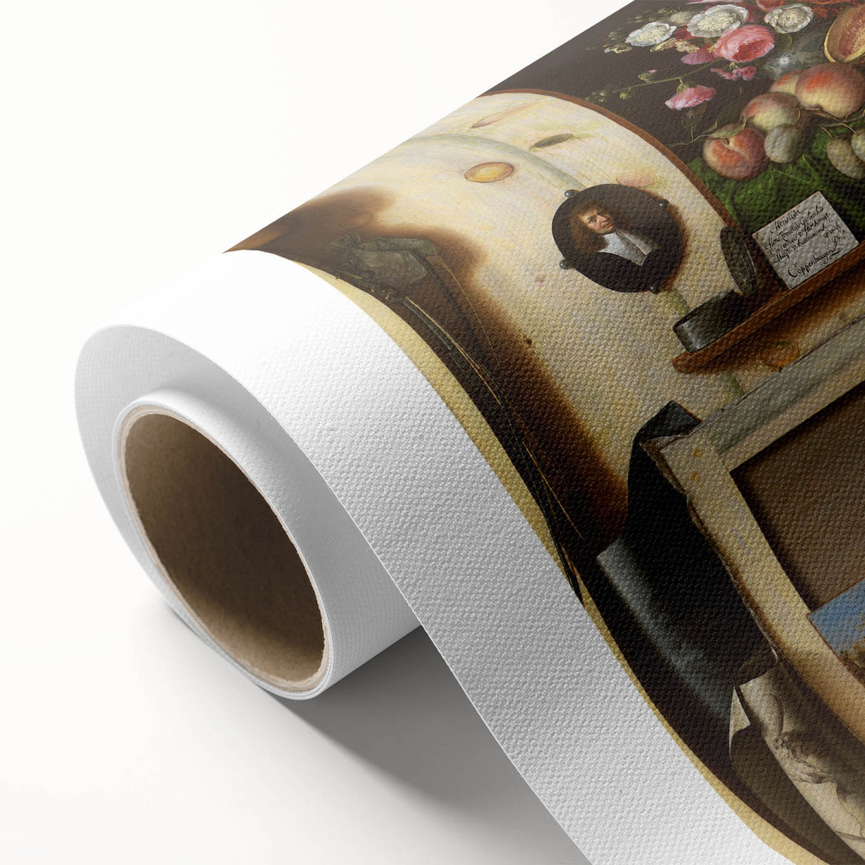 Baroque Still Life: Classic Art Print with Lavish Detail and Elegance