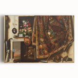 Baroque Still Life: Classic Art Print with Lavish Detail and Elegance