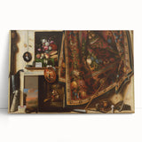 Baroque Still Life: Classic Art Print with Lavish Detail and Elegance