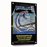 Metallica A Day on the Green Concert Poster - Retro Metal Wall Art