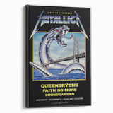 Metallica A Day on the Green Concert Poster - Retro Metal Wall Art