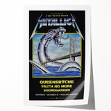 Metallica A Day on the Green Concert Poster - Retro Metal Wall Art