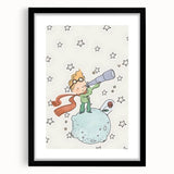Little Prince-Inspired Girls Room Wall Art - Kids Space Decor
