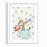 Little Prince-Inspired Girls Room Wall Art - Kids Space Decor