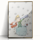 Little Prince-Inspired Girls Room Wall Art - Kids Space Decor