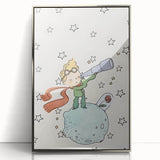 Little Prince-Inspired Girls Room Wall Art - Kids Space Decor
