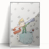 Little Prince-Inspired Girls Room Wall Art - Kids Space Decor