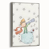 Little Prince-Inspired Girls Room Wall Art - Kids Space Decor