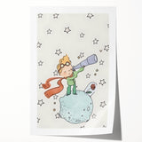 Little Prince-Inspired Girls Room Wall Art - Kids Space Decor