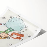 Little Prince-Inspired Girls Room Wall Art - Kids Space Decor