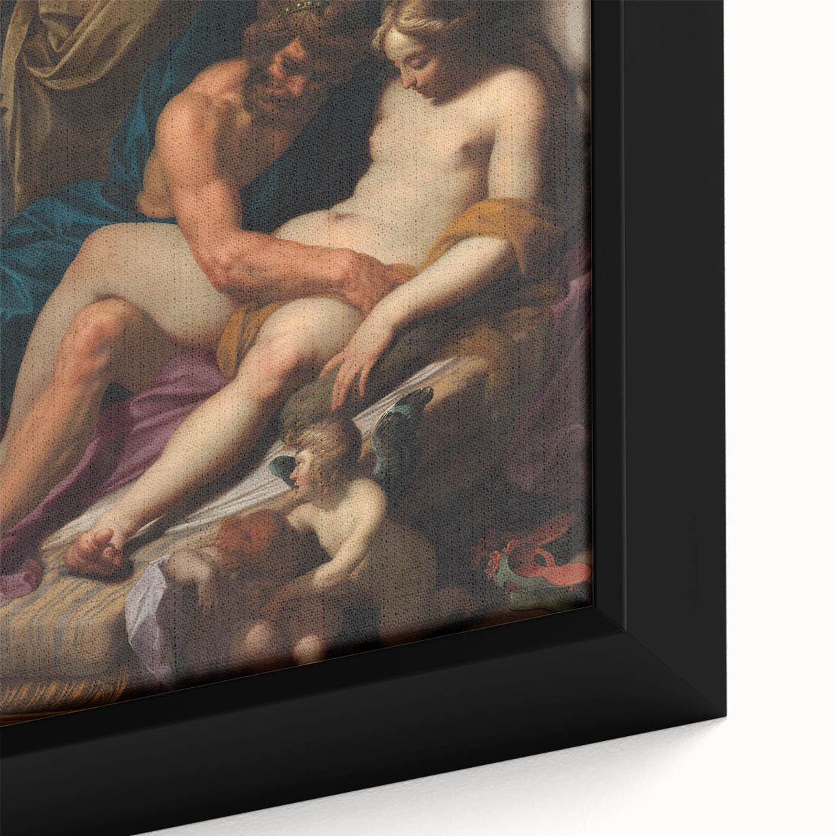 Baroque Wall Art - Mythological Scene with Classical Elegance