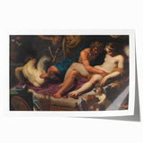 Baroque Wall Art - Mythological Scene with Classical Elegance